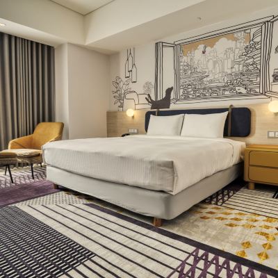 陽台大床房 新北蘆洲成旅晶贊飯店優惠