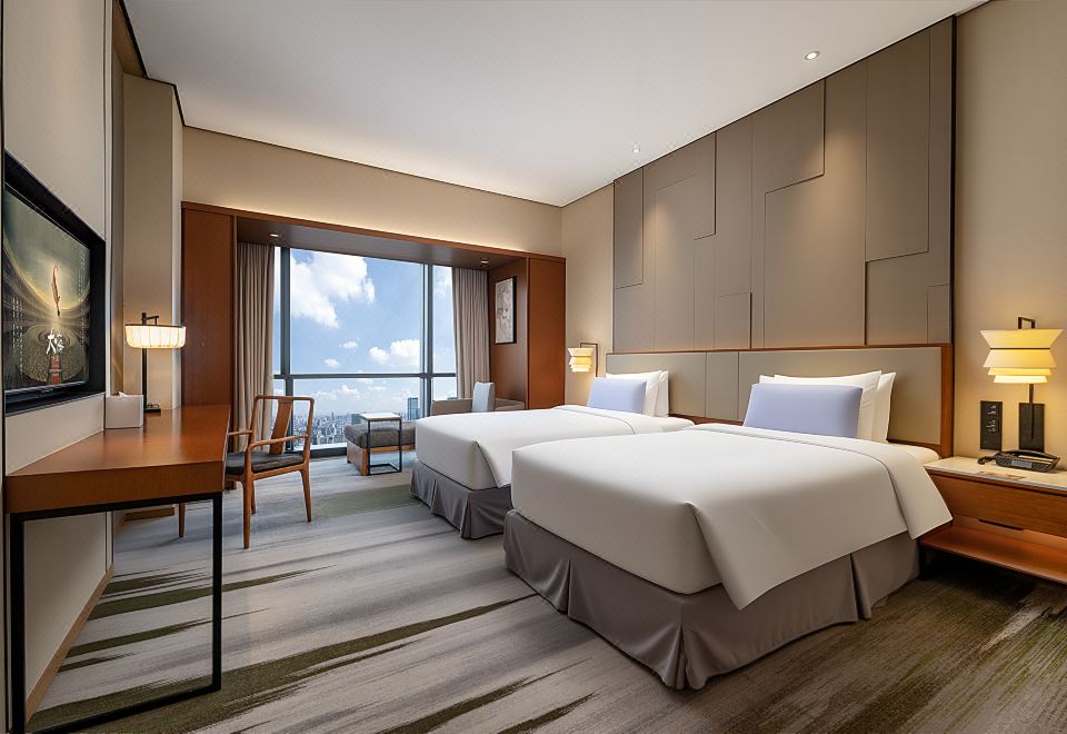 SLEEP深睡时刻双床房/配COOL008双面柔睡枕