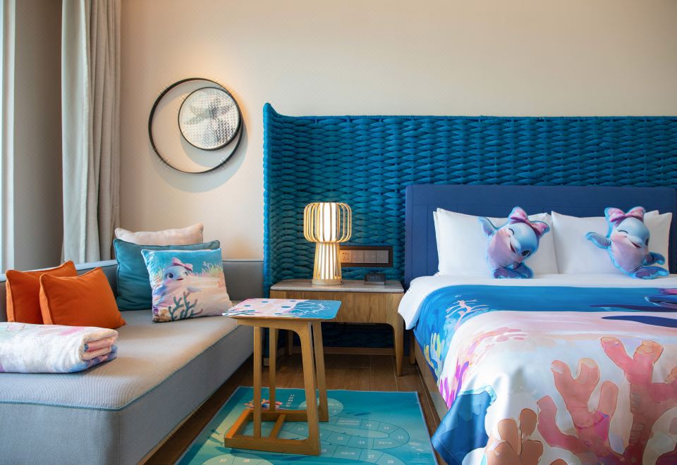 海豚靈寶兒雙床房