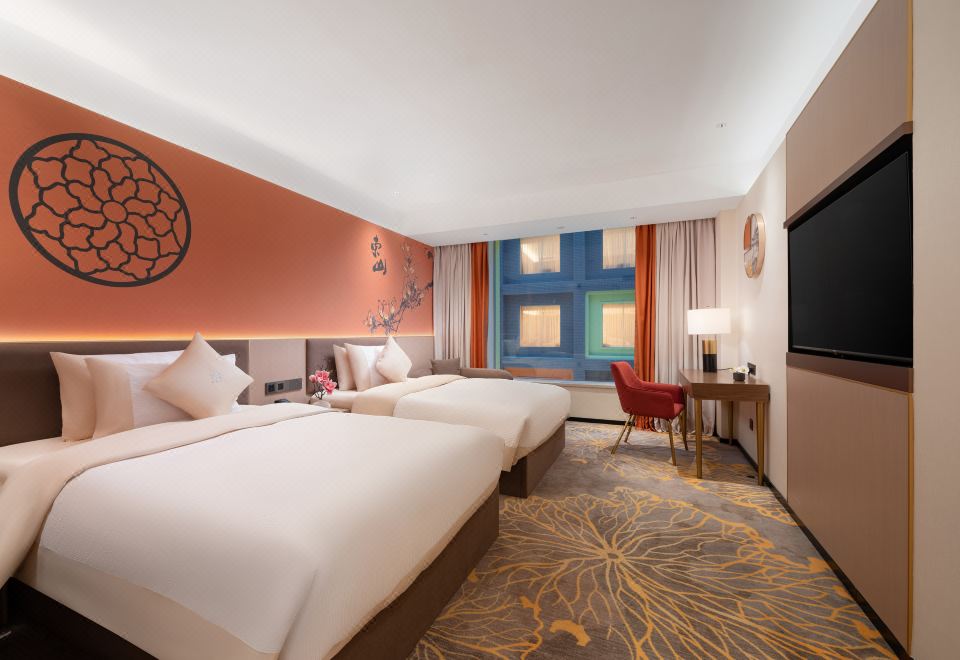 典雅双床房（电视投屏+蒸汽眼罩）