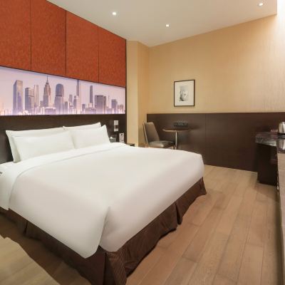 精選大床房-【品質床墊+靜謐舒適】 廣州珠江新城木蓮莊飯店優惠