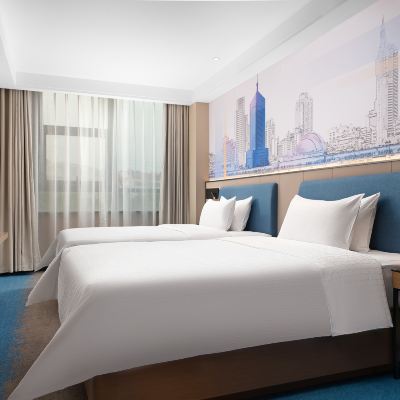 舒適雙床房 青島膠州公園希爾頓歡朋飯店優惠