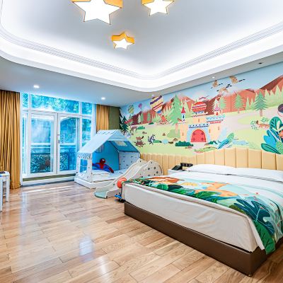 動物王國主題房 塘廈三正半山温泉酒店優惠