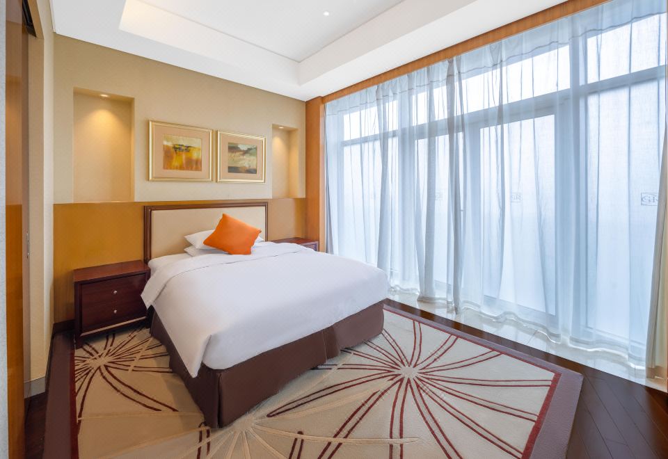 1号楼跃层泳池湖景两卧室套房