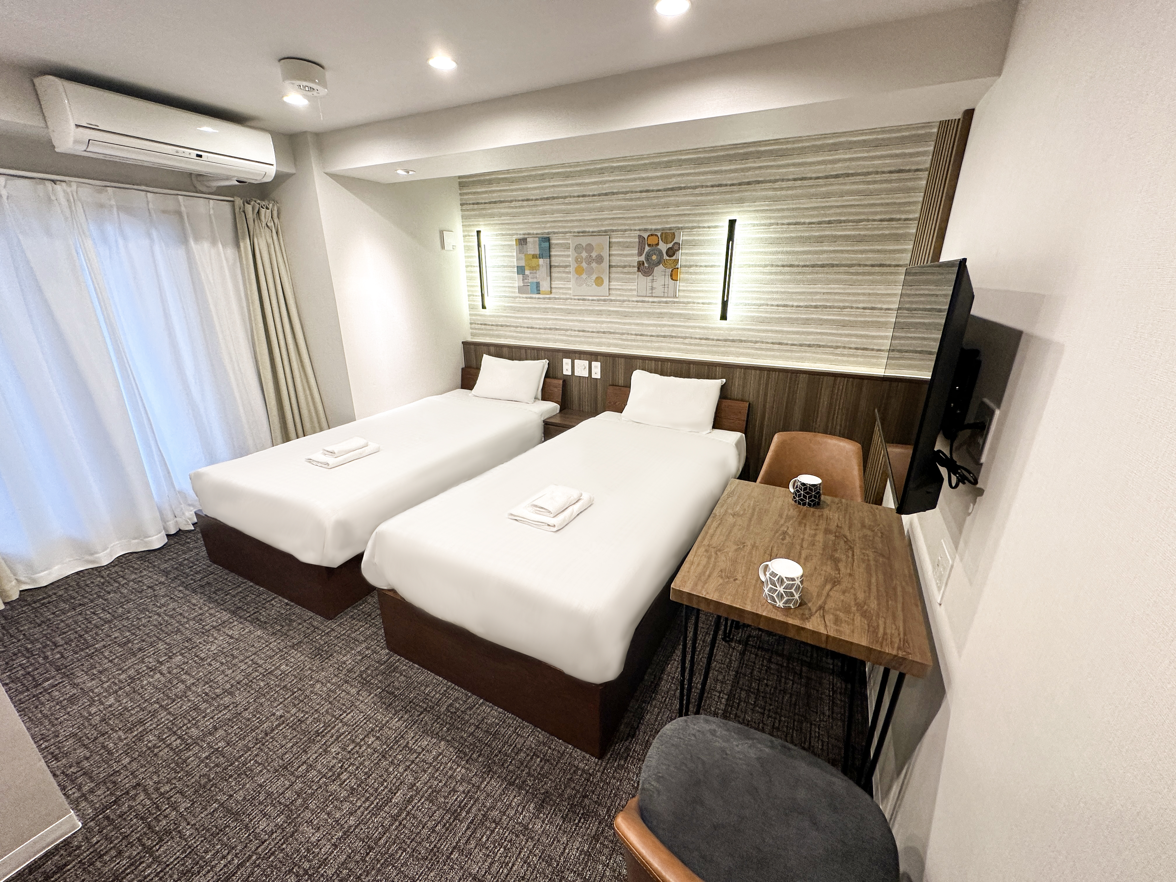 Osaka Ebisu Hotel 高級雙床房