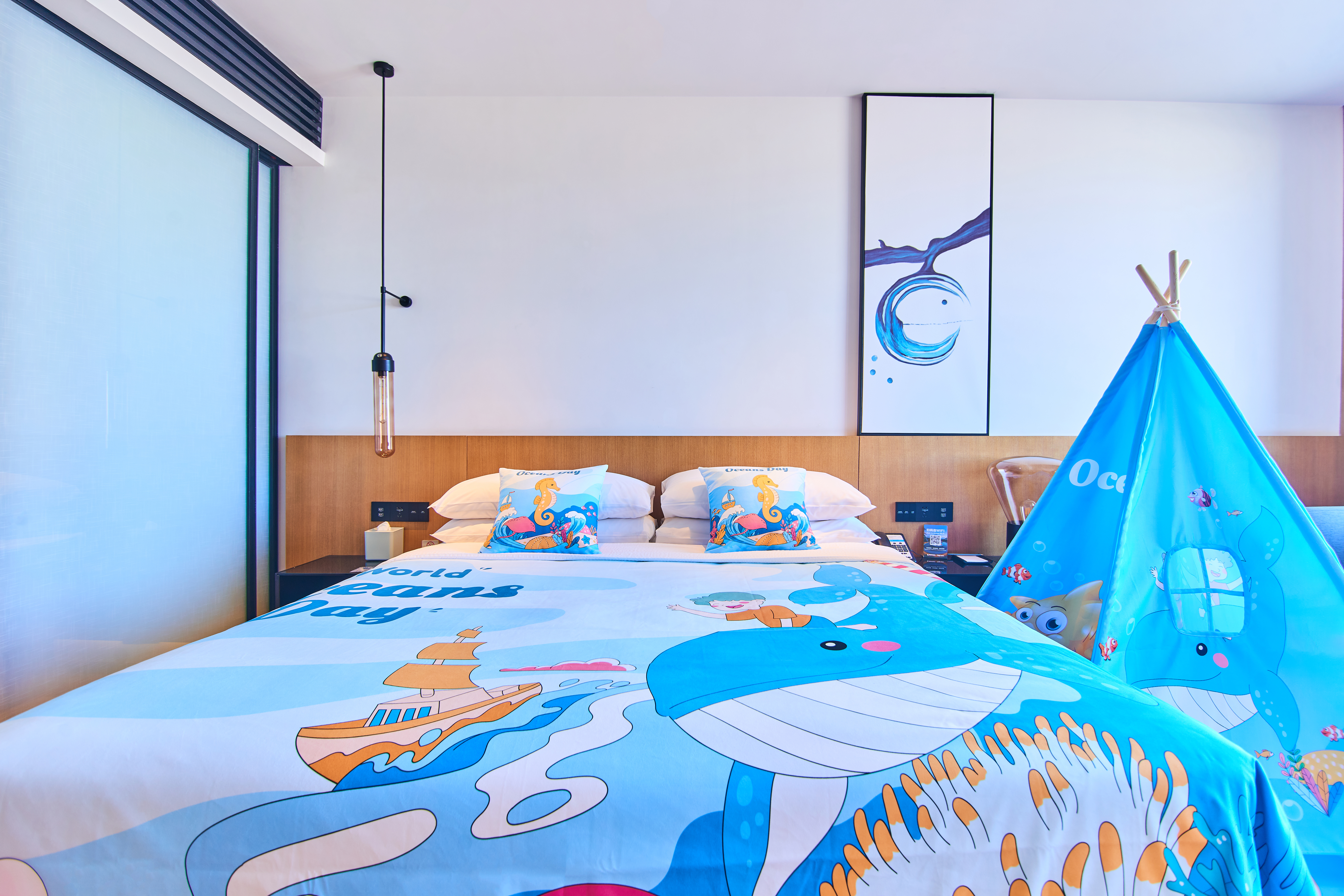 主题亲子大床房｜海洋