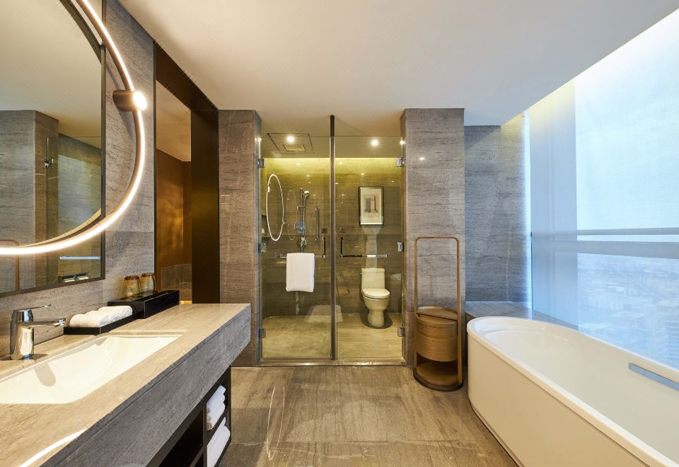 江景家庭两卧三床联通房{外联通门}