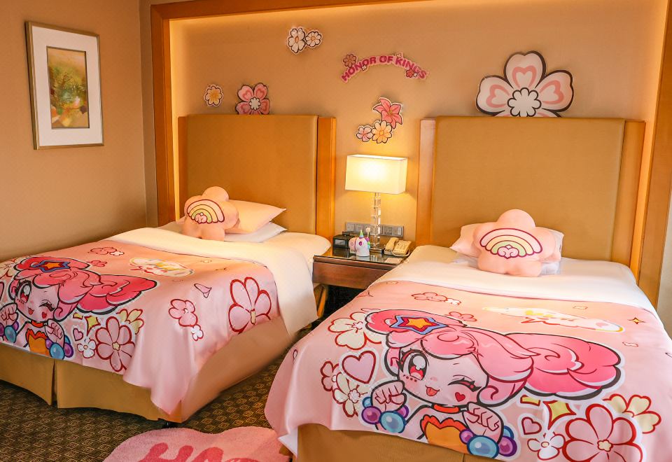 王者榮耀主題雙床房