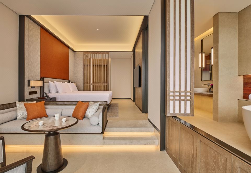 莳花逐浪轩（海景套房-大床）