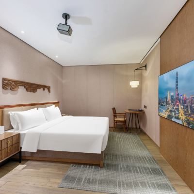荷風影視大床房「VIP暢享全劇+高清大屏+智能投屏」 禾尖S飯店（深圳高新園店）優惠
