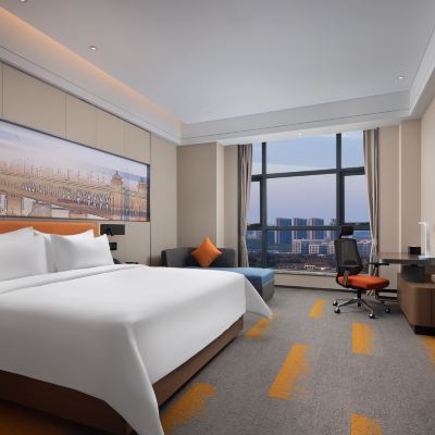 舒適大床房（美國舒達床墊+手機投屏+乾濕分區） 武漢光谷一路希爾頓歡朋飯店優惠