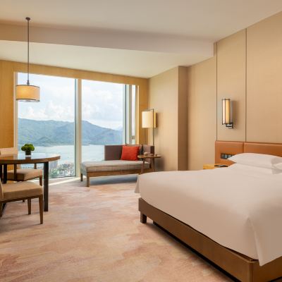 城市海景客房（一張特大床） 深圳鹽田凱悅飯店優惠