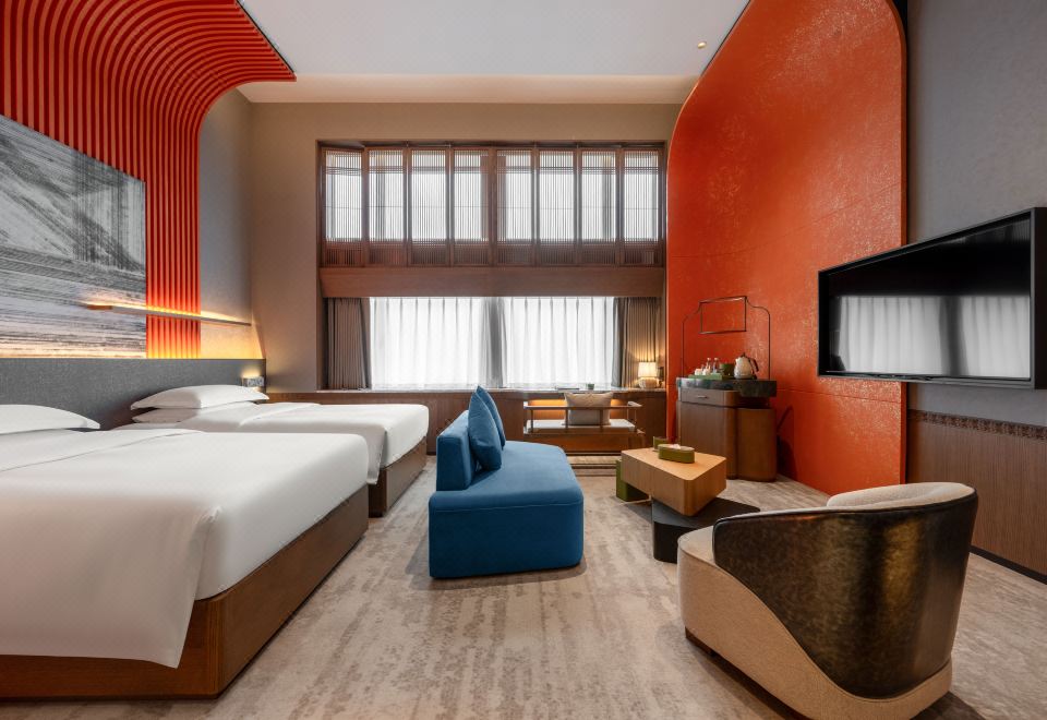 GRAND METROPARK KunmingWest Hill Sleeping Beauty View Twin Room