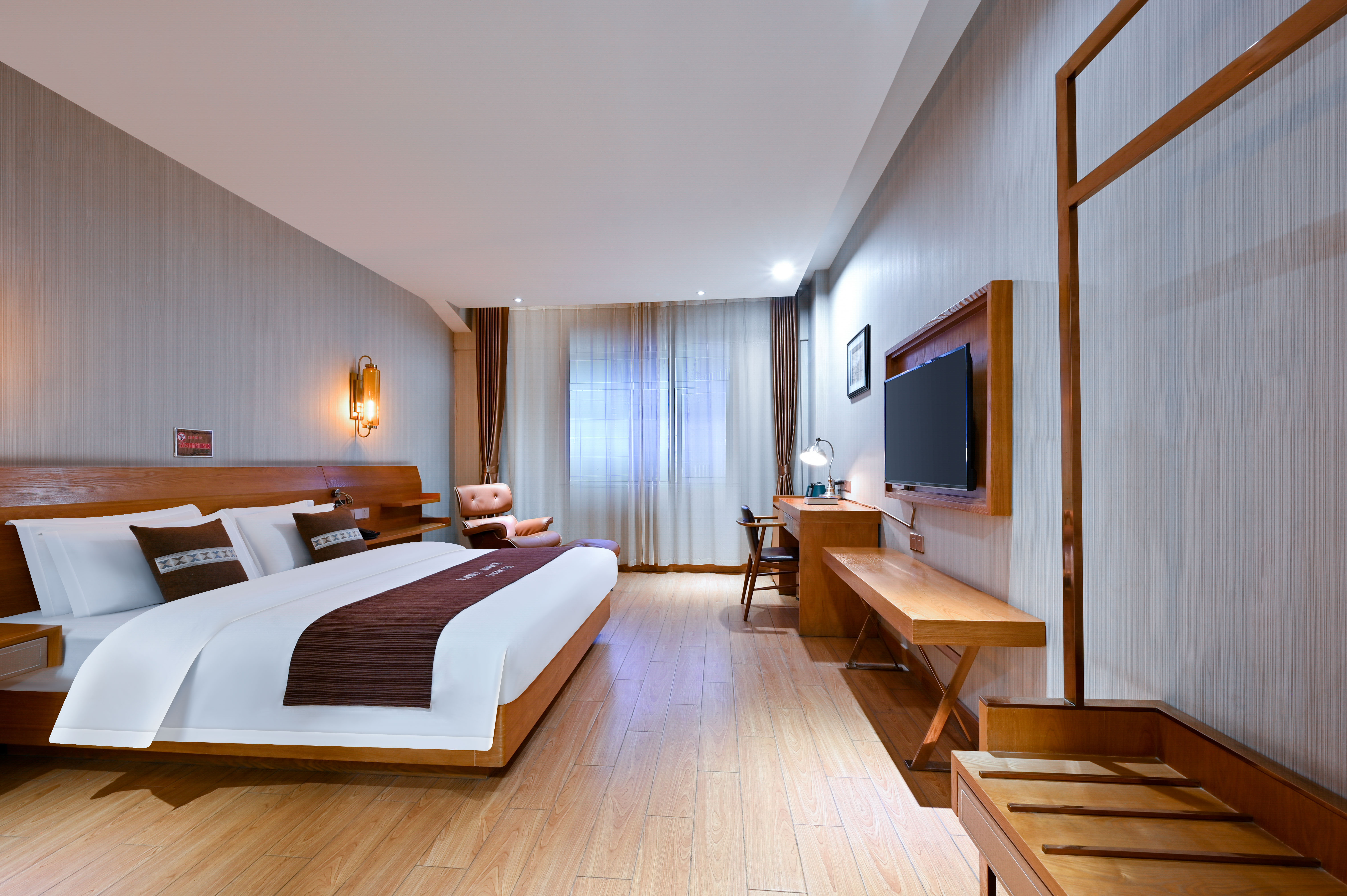 James Joyce Coffetel Feifan Double Bed Room With Chaise Longue