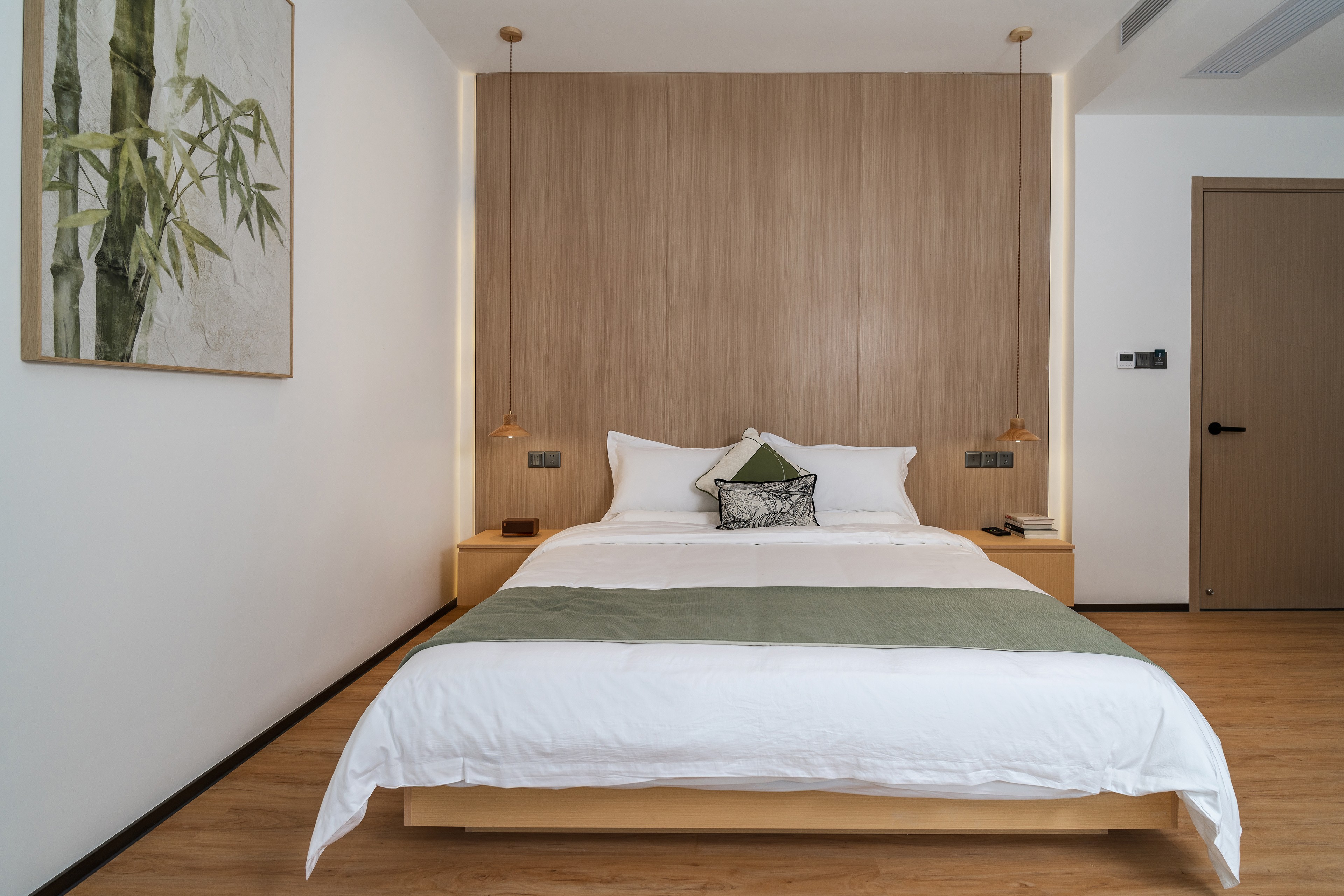 山涧大床房-阳台