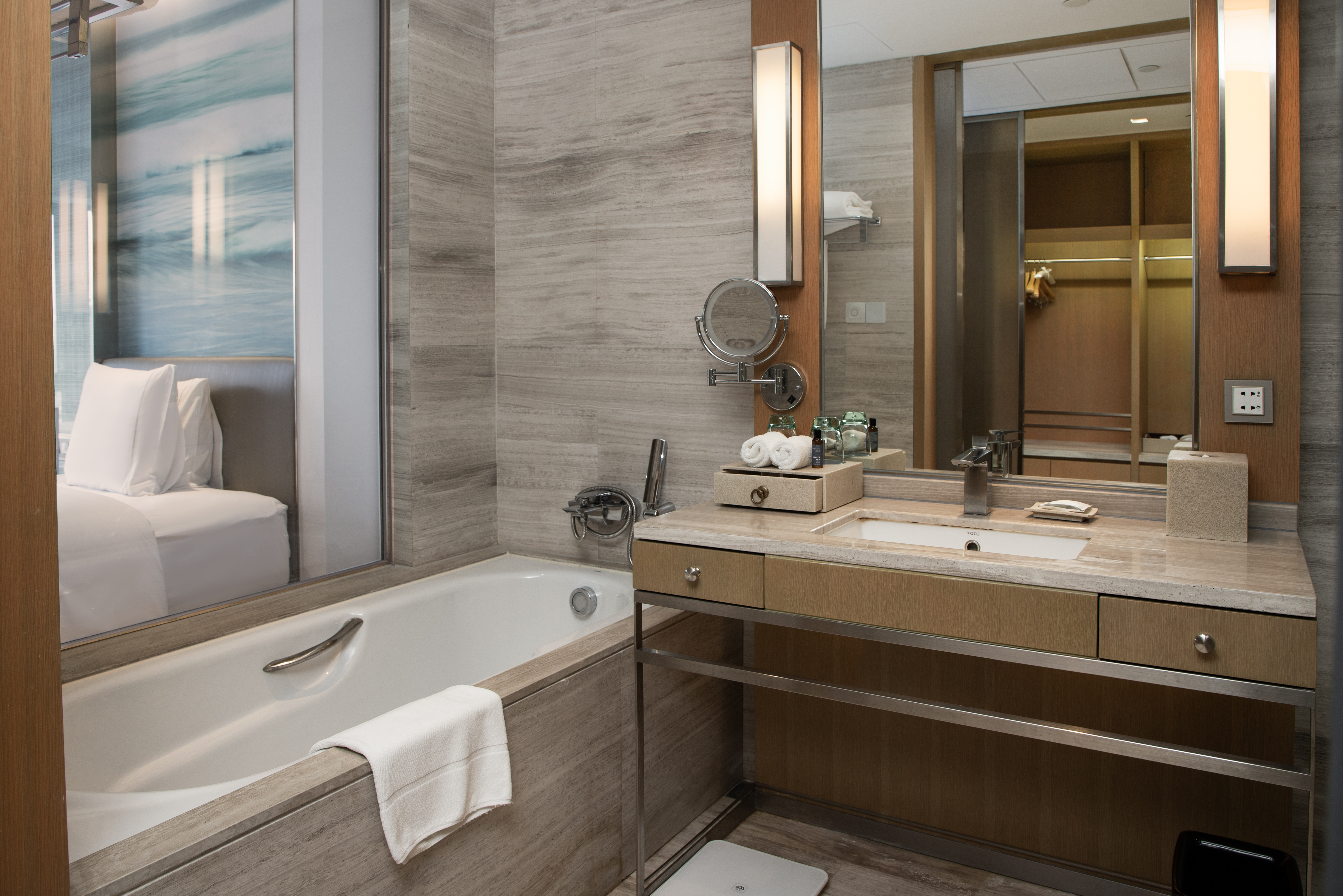 城景双床房-赏城市华灯