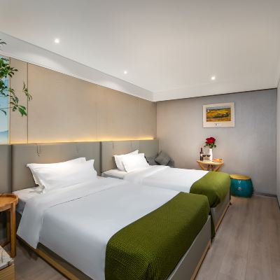 舒適靜享雙床房【深度睡眠|舒適空間】 深圳海上世界RANZ蘭茲飯店優惠