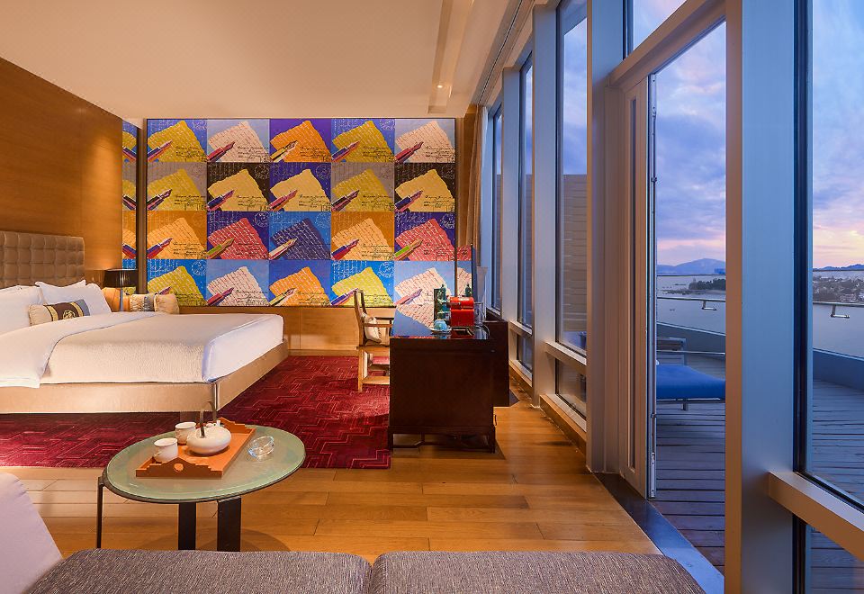 海景明星露臺房（面海露臺日落）