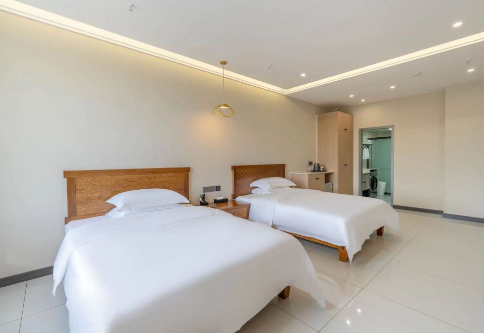 額河觀景雙床房（安心睡眠+140新疆長絨棉布草+智能馬桶+迷你冰箱+暖氣）