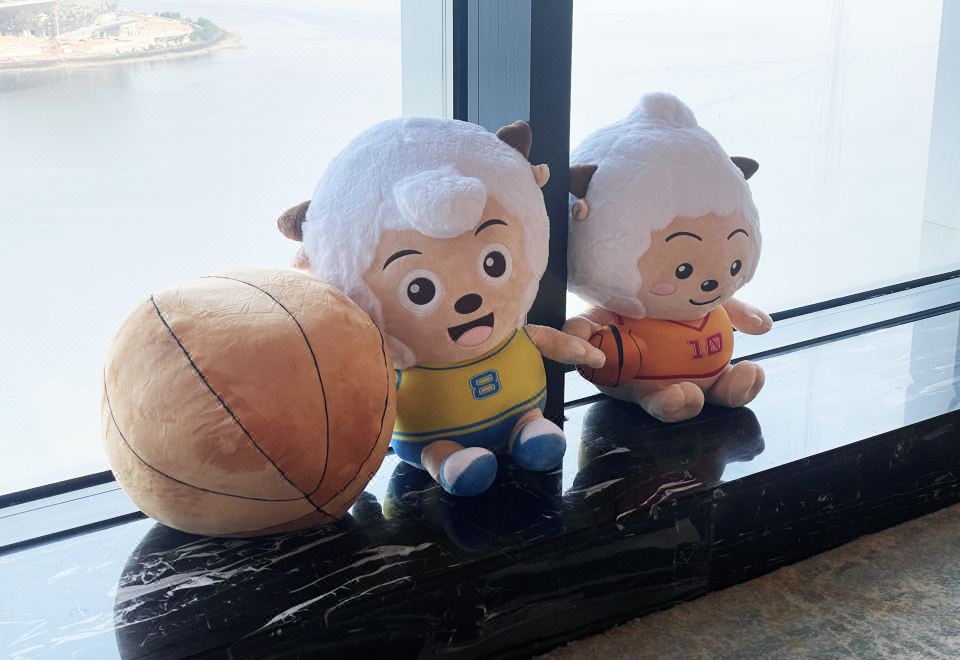 喜羊羊与灰太狼亲子主题至尊海景双床房