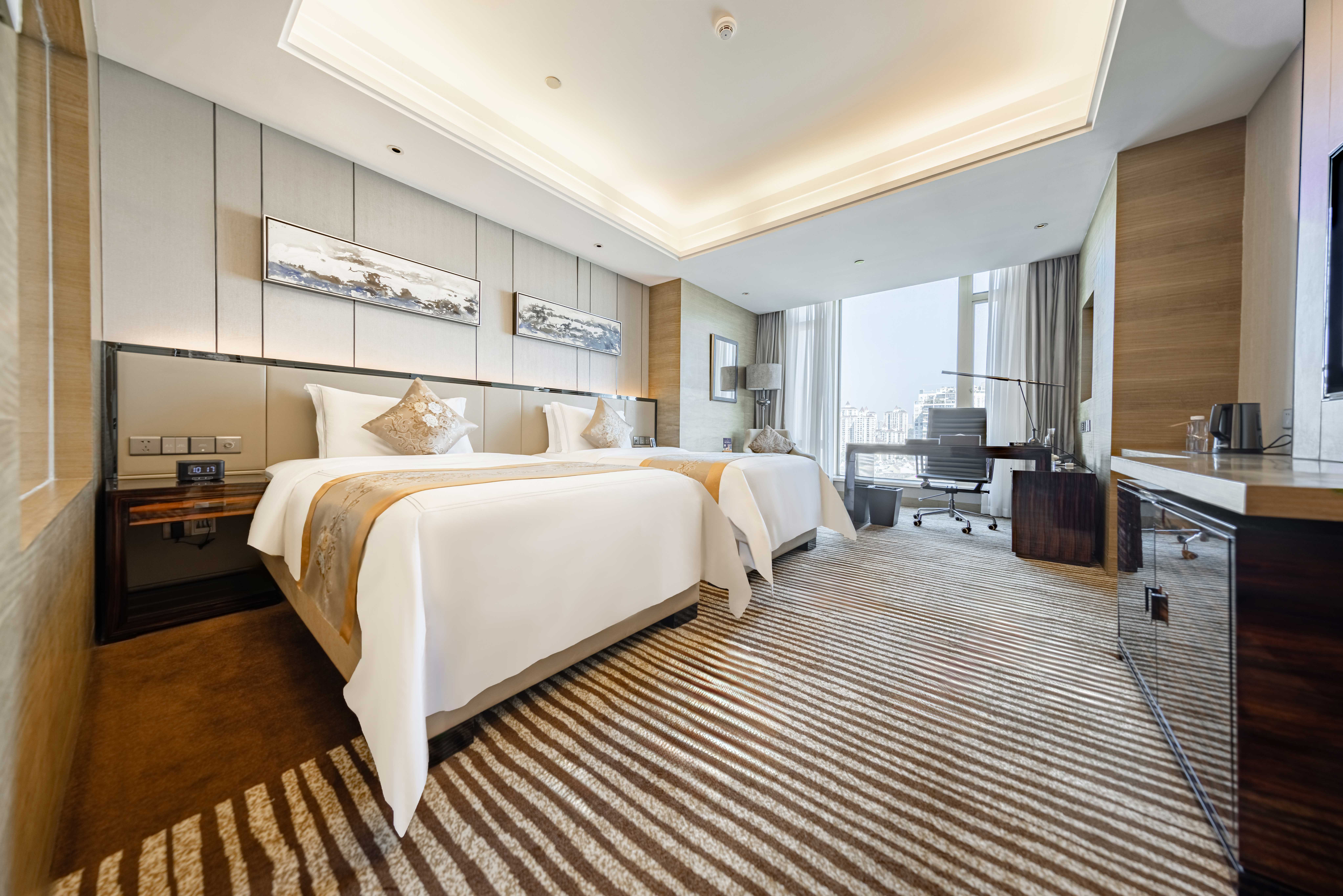 Shenzhen YANGBANGLANGYUE International HotelCity View Twin Room