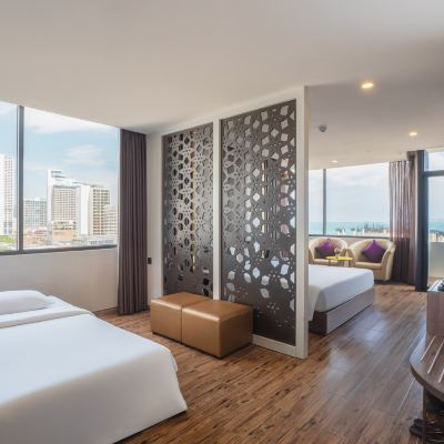 海景家庭房 芽莊V酒店優惠