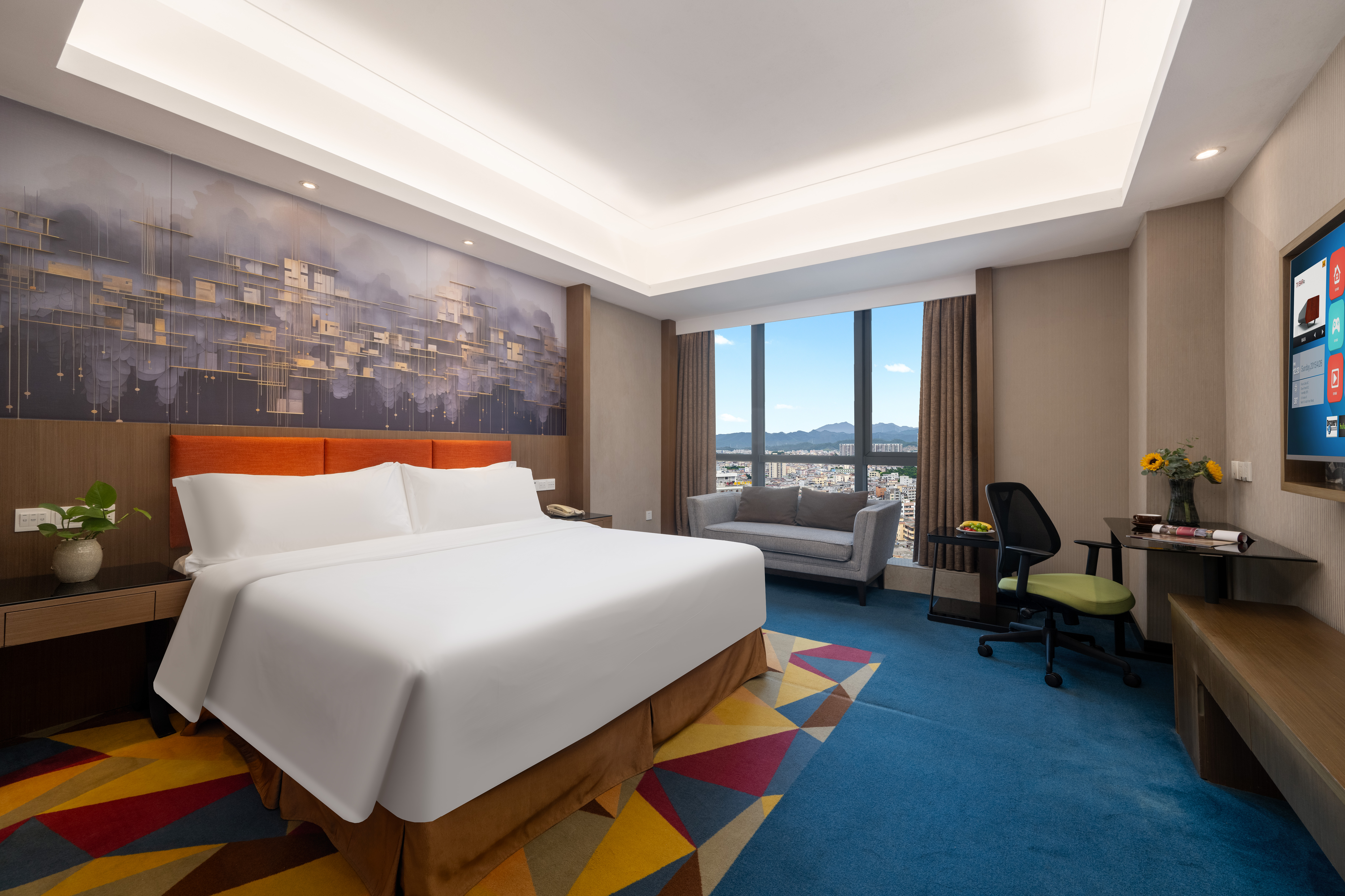 美思大床房（休闲办公+高品床垫+静谧空间）