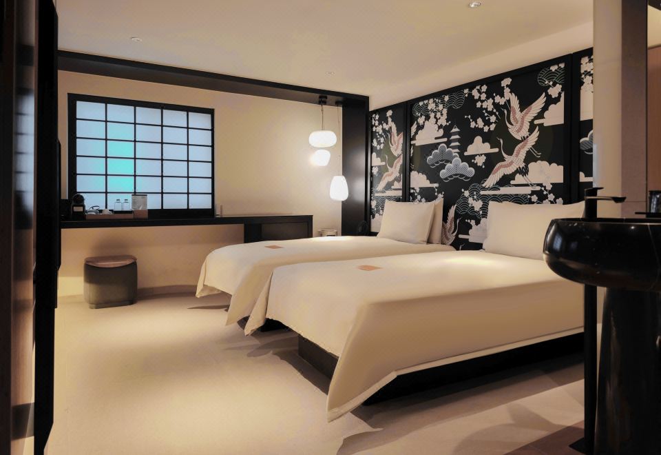 Ginco Hotel ShanghaiGinco Life Wuxiang Pavilion Moon Shadow Twin Room