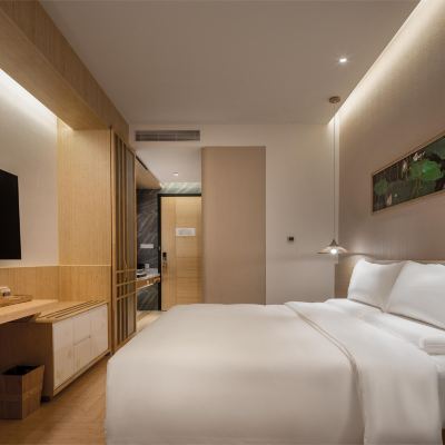 雅緻大床房 建國璞隱酒店（深圳福田會展中心車公廟店）優惠