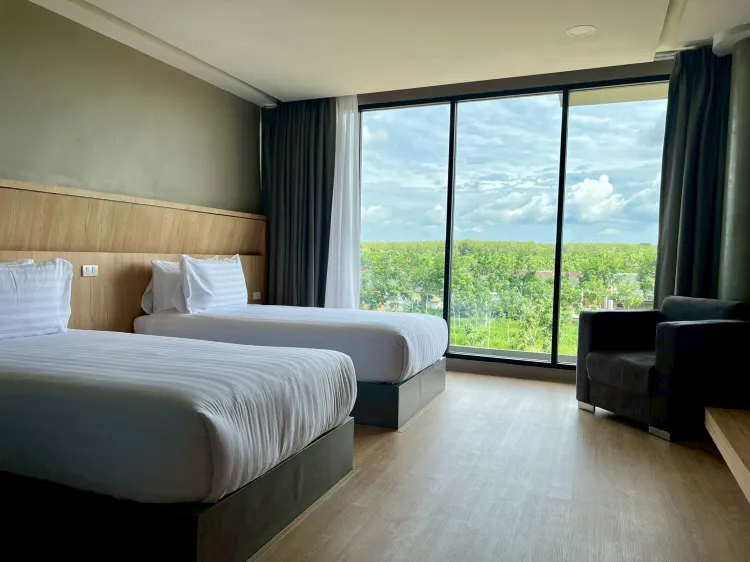 ห้องดีลักซ์เตียงแฝด