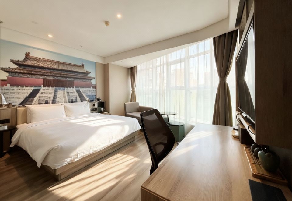 行政園景大床房