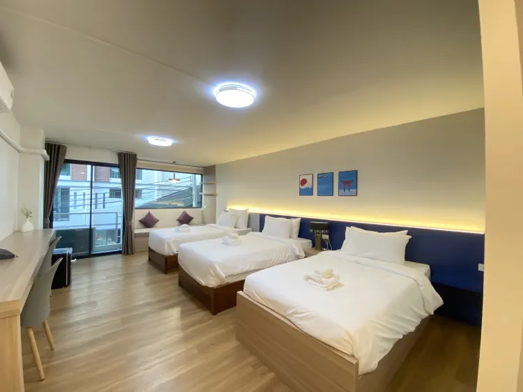 ห้องดีลักซ์ทริปเปิ้ล