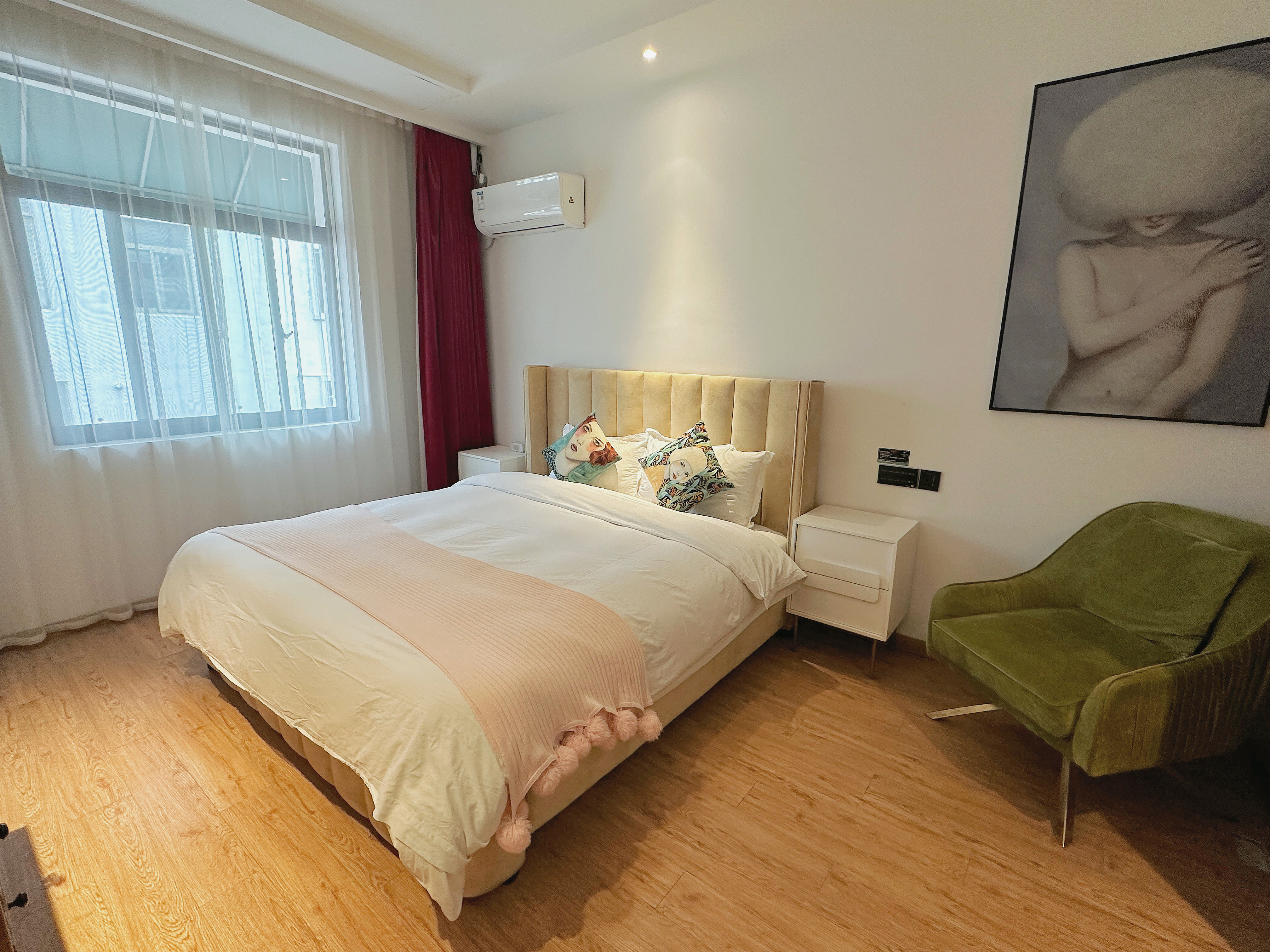 浪漫满屋庭院大床房