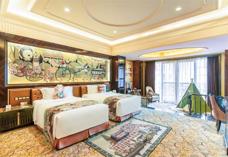 Howard Johnson Agile Plaza ChengduHoward Johnson Family Twin Room