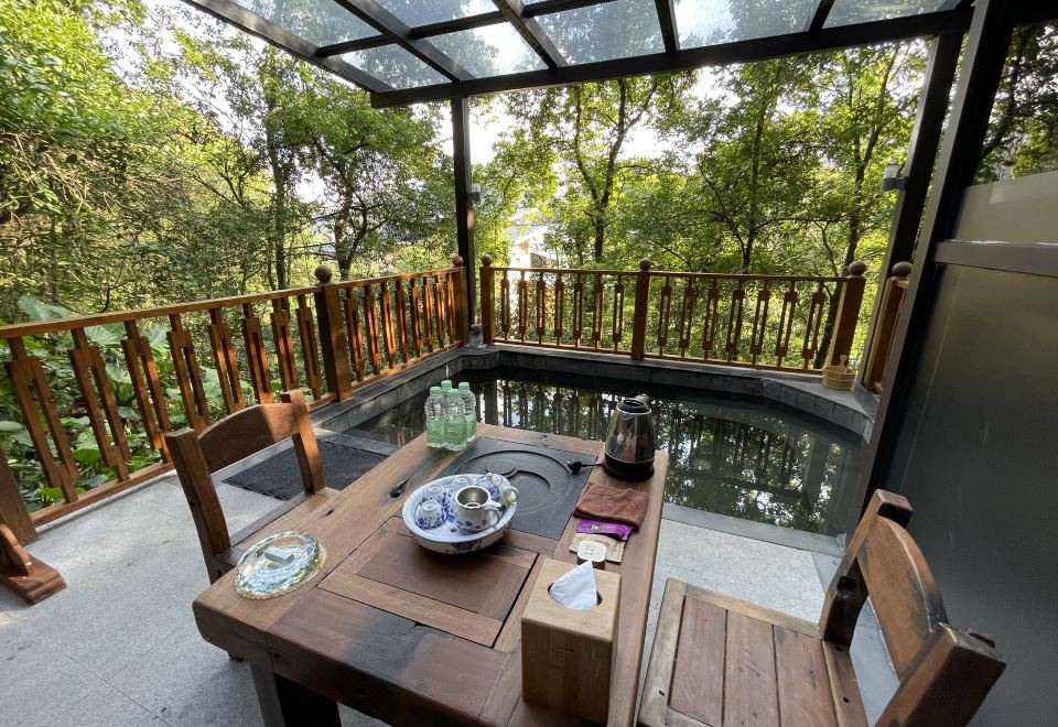 森林秘境私汤两房别墅（两房一厅）-独栋别墅-山林泡池