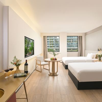 標準雙床房 XW Hotel 璽程設計飯店（深圳華僑城創意園店）優惠