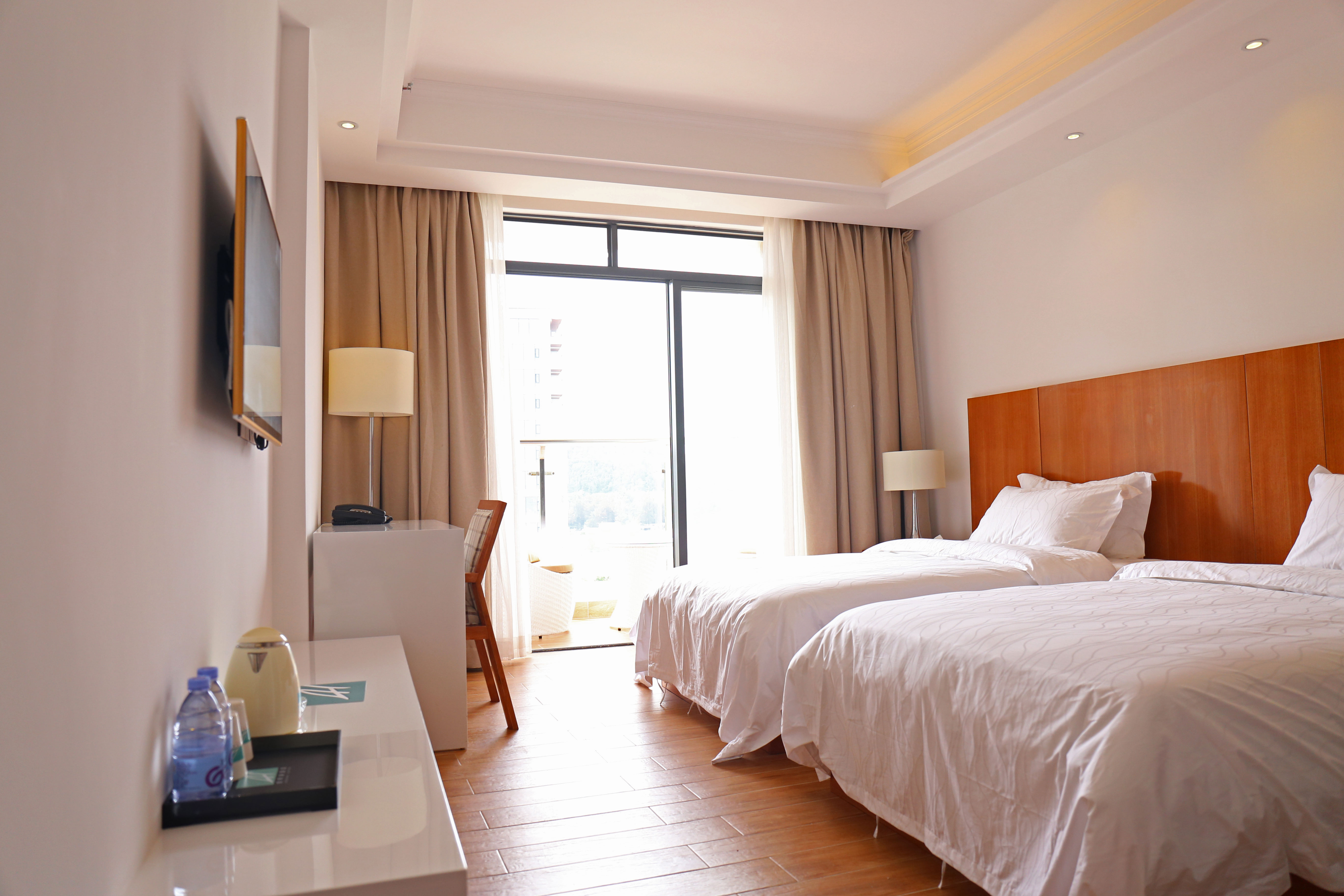 Aegean Hotel特惠90度海景双床房