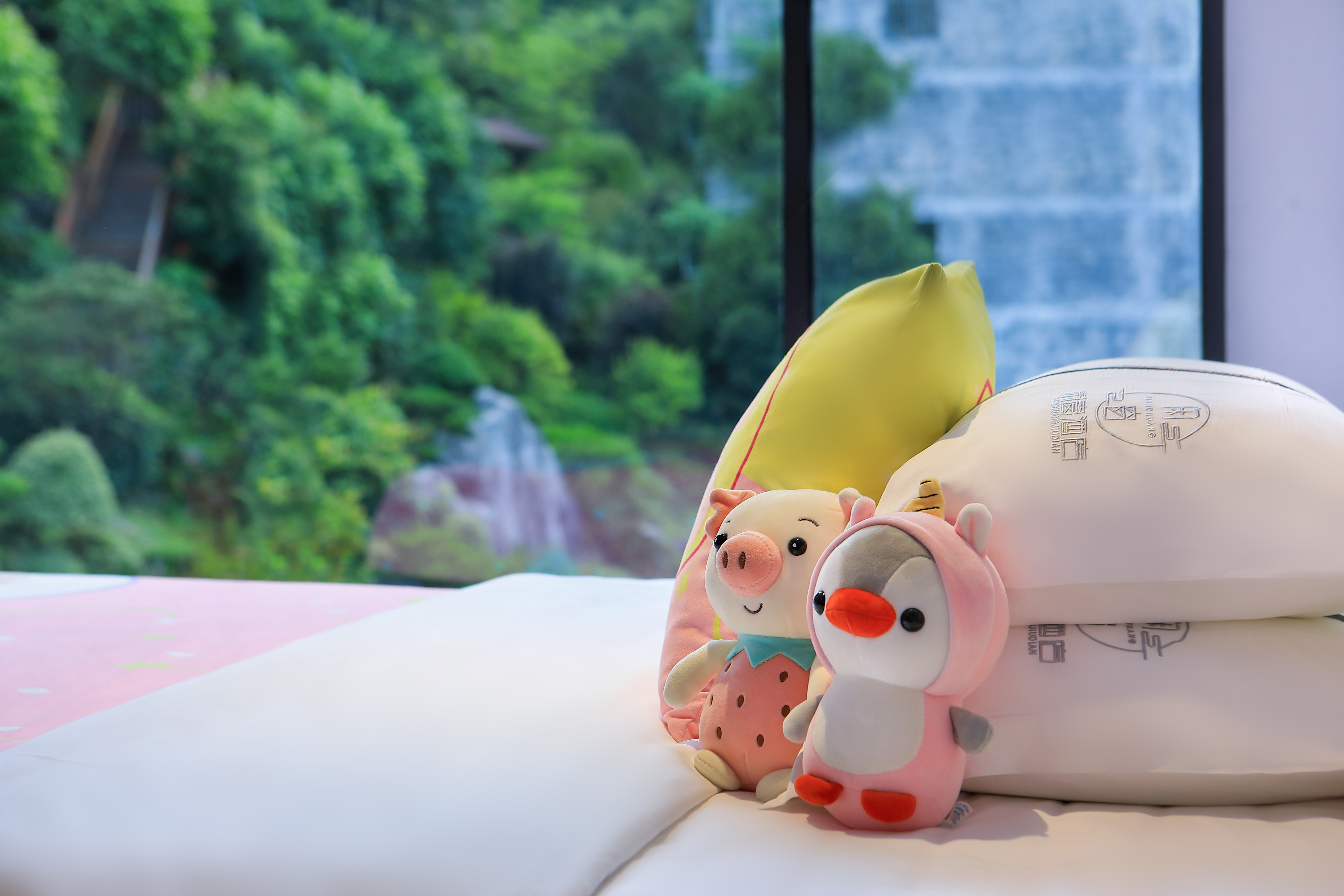 Xianchuang Hotel园景亲子套房+园林景观+小童滑梯+小童帐篷+mini吧