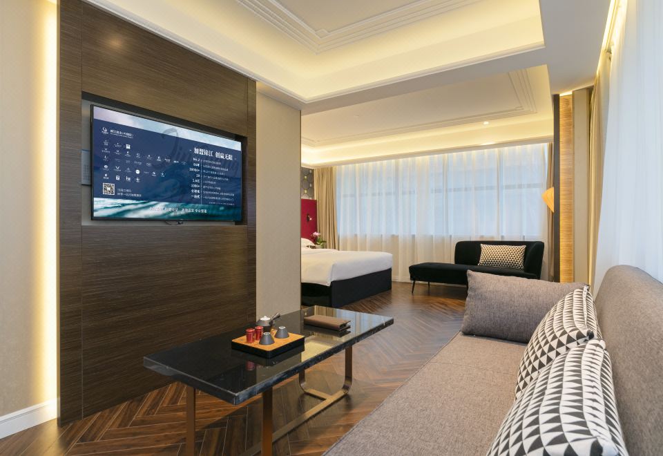 香氛安睡大床房（空氣凈化器+助眠香氛精油+助眠音響）