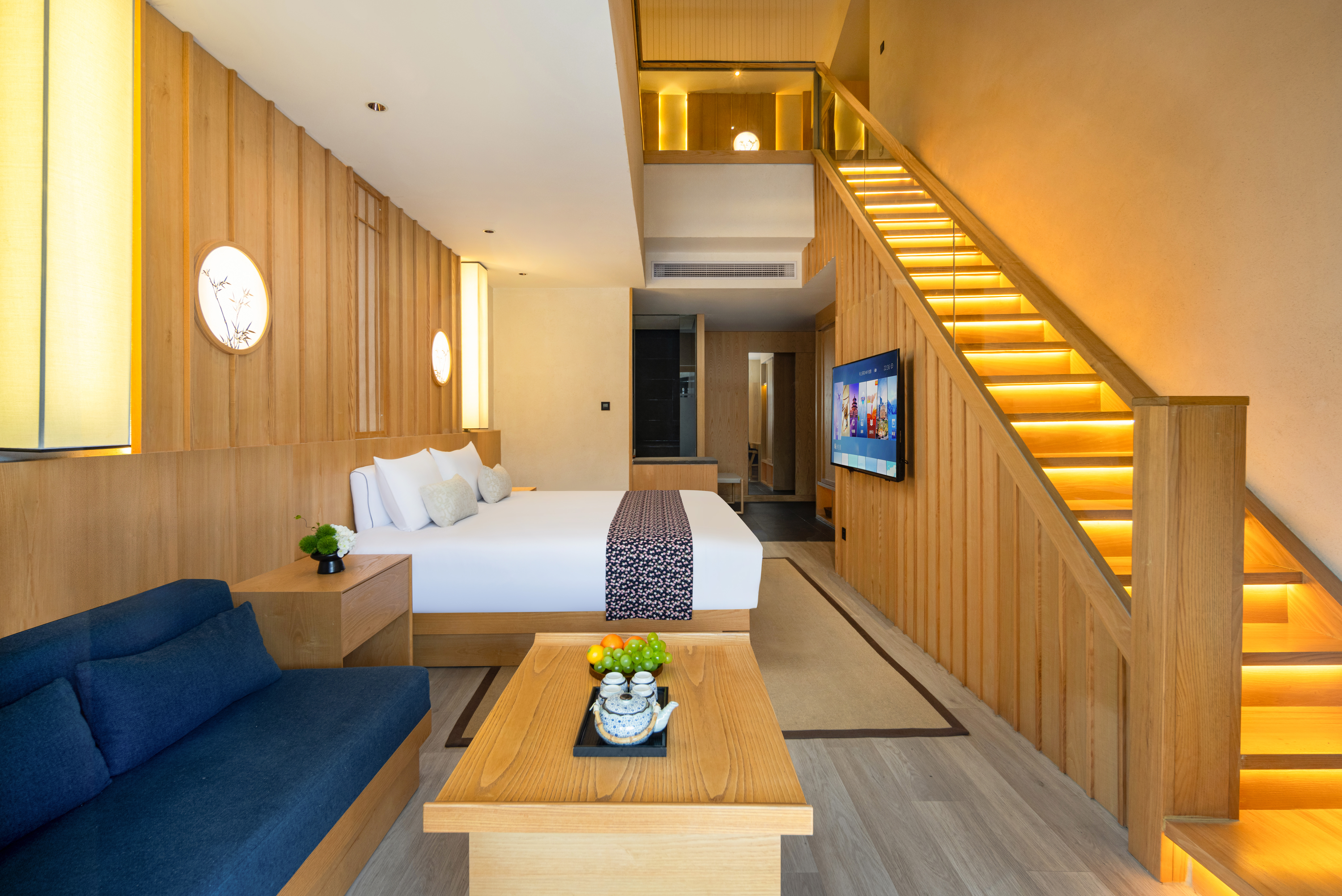 Loft·山景阳台3床房丨独立观景羣山阳台+全屋智能