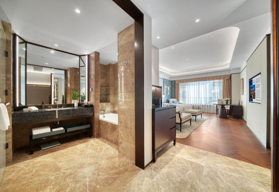 ZhouShan CaiFu HotelDeluxe 2-bed Room