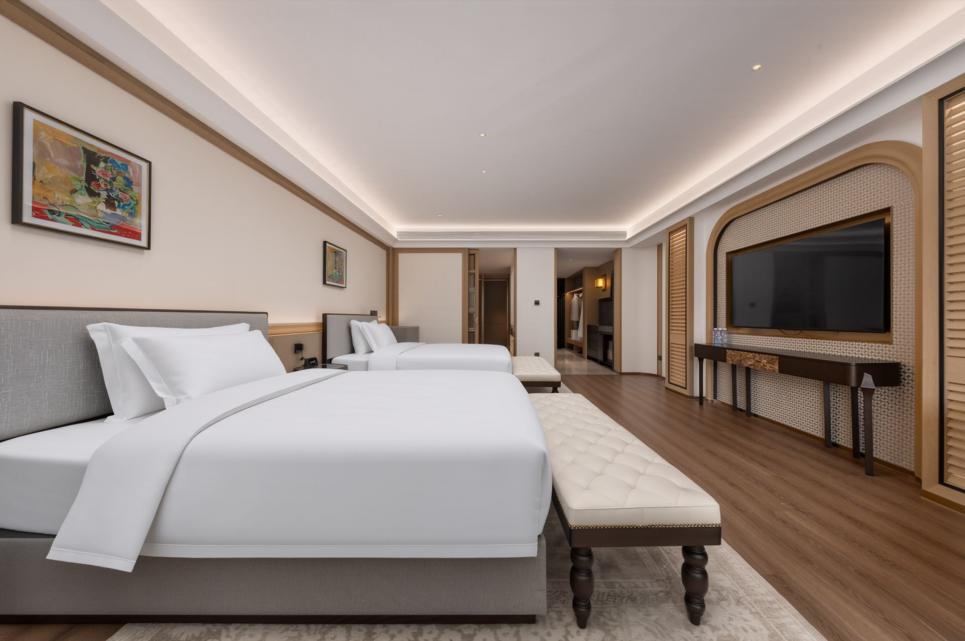 Guanlan Lake-View Twin Room