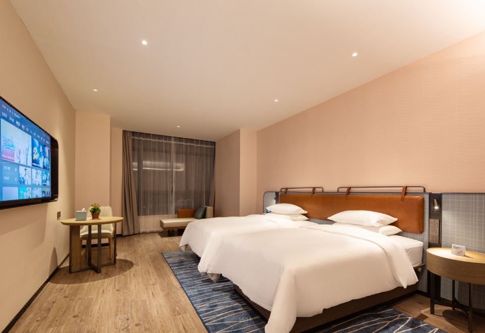 智能雙床房（謐靜園景+小樂智能客控+輕奢睡眠）