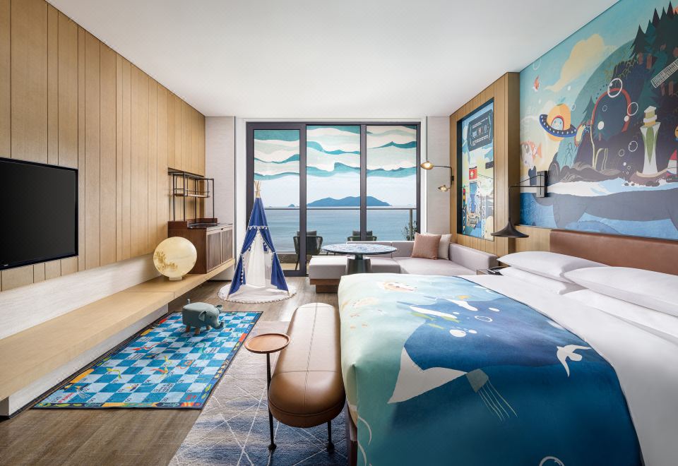 旅小熊海景親子大床房