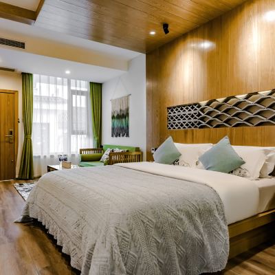 園景親子房（兩室兩衛+自帶庭院+智能馬桶） 大理藍棲客棧優惠