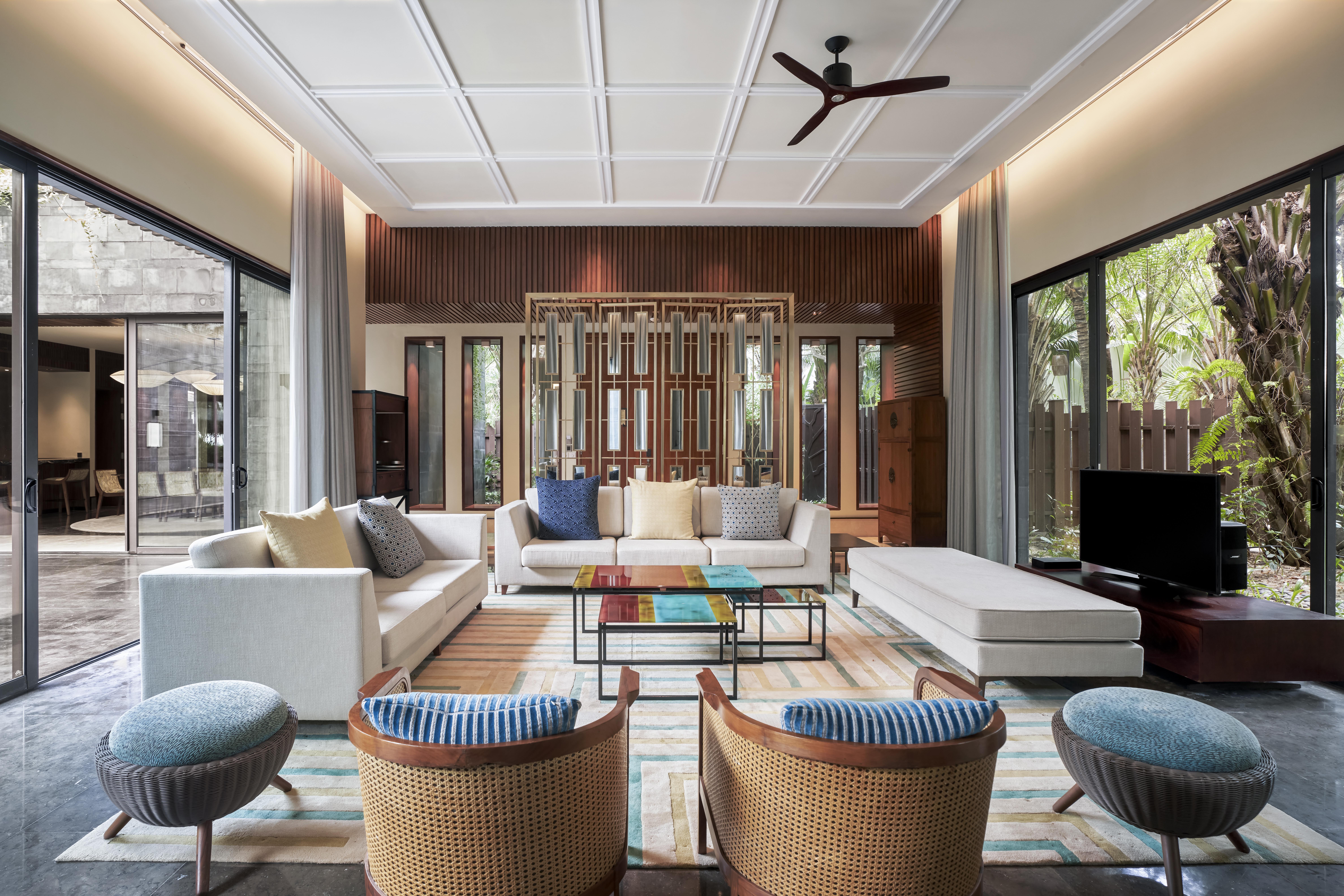 俱乐部泳池别墅（2张特大床+2张单人床）