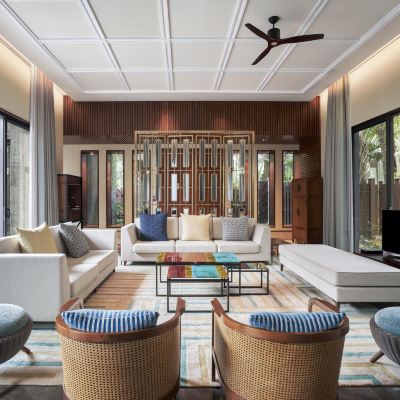 俱樂部泳池別墅（2張特大床+2張單人床） 富國島長灘洲際度假酒店優惠