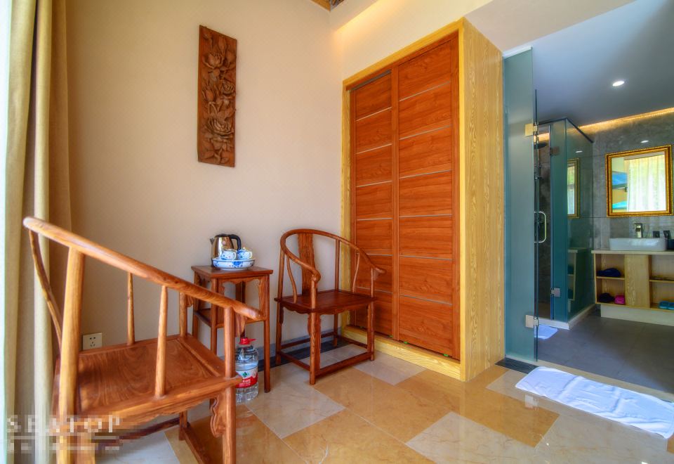 心悦谷池畔亲子别墅-独立庭院-私汤泡池