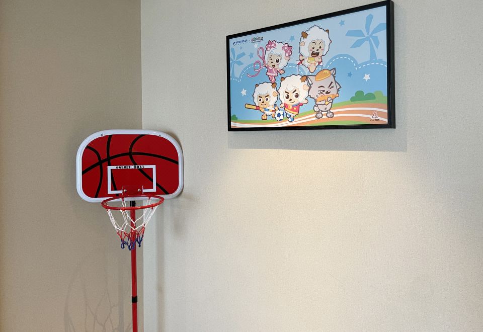 喜羊羊与灰太狼亲子主题至尊海景双床房