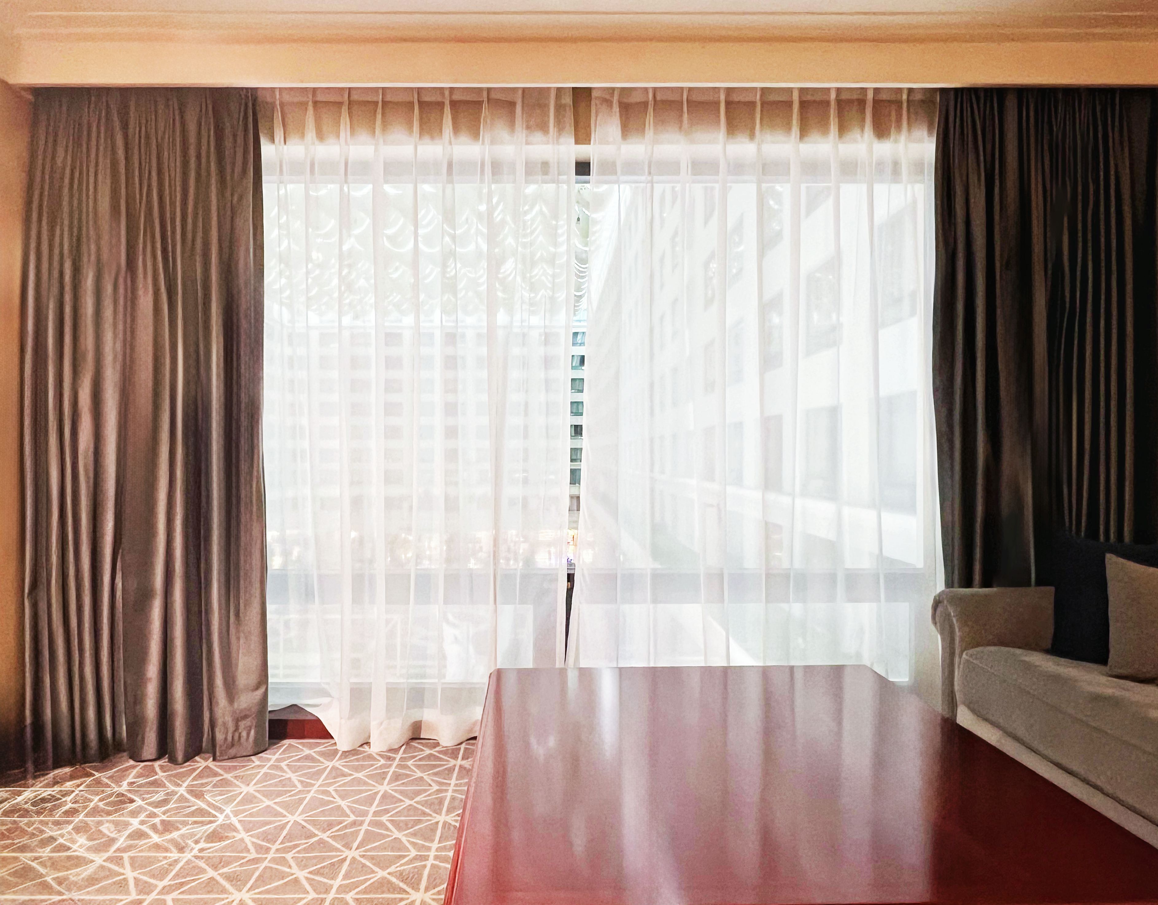 高級雙床房 中庭花園